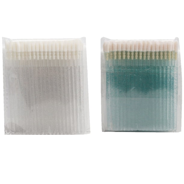Pincel de maquillaje desechable para labios, aplicador de varillas brillantes para lápiz labial, herramienta de maquillaje (100 unidades)