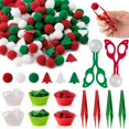 thumbnail image 1 of Juego de clasificación EzdHuaWuse Christmas Fine Motor Toys, 270 piezas, 1 of 6