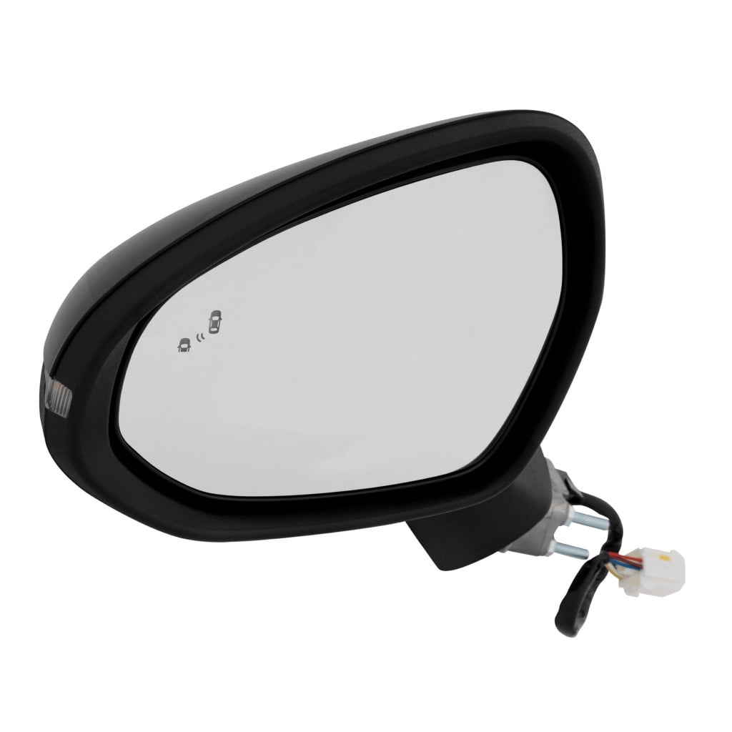 KarParts360 For Kia K5 2021 2022 2023 2024 Door Mirror Driver And Passenger Side | Pair | Paintable | Manual Folding | Power | Heated | In-housing Signal Light | GT-Line Model | KI1320246, KI1321246