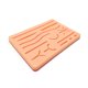 thumbnail image 5 of Modelo de Sutura de Piel y Almohadilla de Entrenamiento Sutura TraumáTica Almohadilla de Sutura de Silicona para Heridas Alfombrilla de PráCtica de Sutura de Silicona Reutilizable, 5 of 5