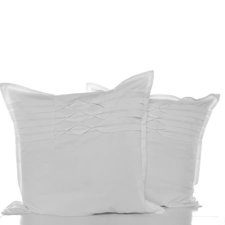 Island European Sham - City Scene Triple Diamond White European Sham Pair