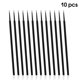 thumbnail image 2 of Pisos de algodón de nylon Portátil Boblable Ceja Joyería Limpieza Pegatos Salón de la oficina Oficina Tool Accesorios Negro 100 Piezas Inevent CE001511-01, 2 of 7