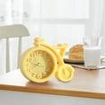 thumbnail image 3 of Alarm Clock for Bedroom, InsCrazy Alarm Clock Desk Bike Mini Clock Student Colorful Mini Decoration Bedside Table Alarm Clocks with Quartz Motion Birthday Gifts, 3 of 5