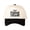 Black, variant on RUNNING ON COFFEE AND GOOD VIBES Letter Embroidered Color Block Trucker Hat Unisex Adjustable Cotton Breathable Fashion Cap for Travel Daily Wear