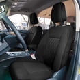 thumbnail image 3 of For 2020-2024 Ford Explorer Base FH Group Neoprene Custom Fit Car Seat Covers Water Resistant - Front Seats Black, 3 of 8