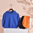 thumbnail image 5 of Esaierr Toddler Baby Boy Soft Hoodies Sweatshirt Casual Hooded Pullover Kids Boy Fall Winter Clothes, 5 of 5