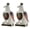 CLEAR1*2PC, variant on 3D Tiger Head Decorative Liquor Bottle 10.1oz, Clear Glass Spirit Container for Bourbon , Home Bar Display & Party Decor