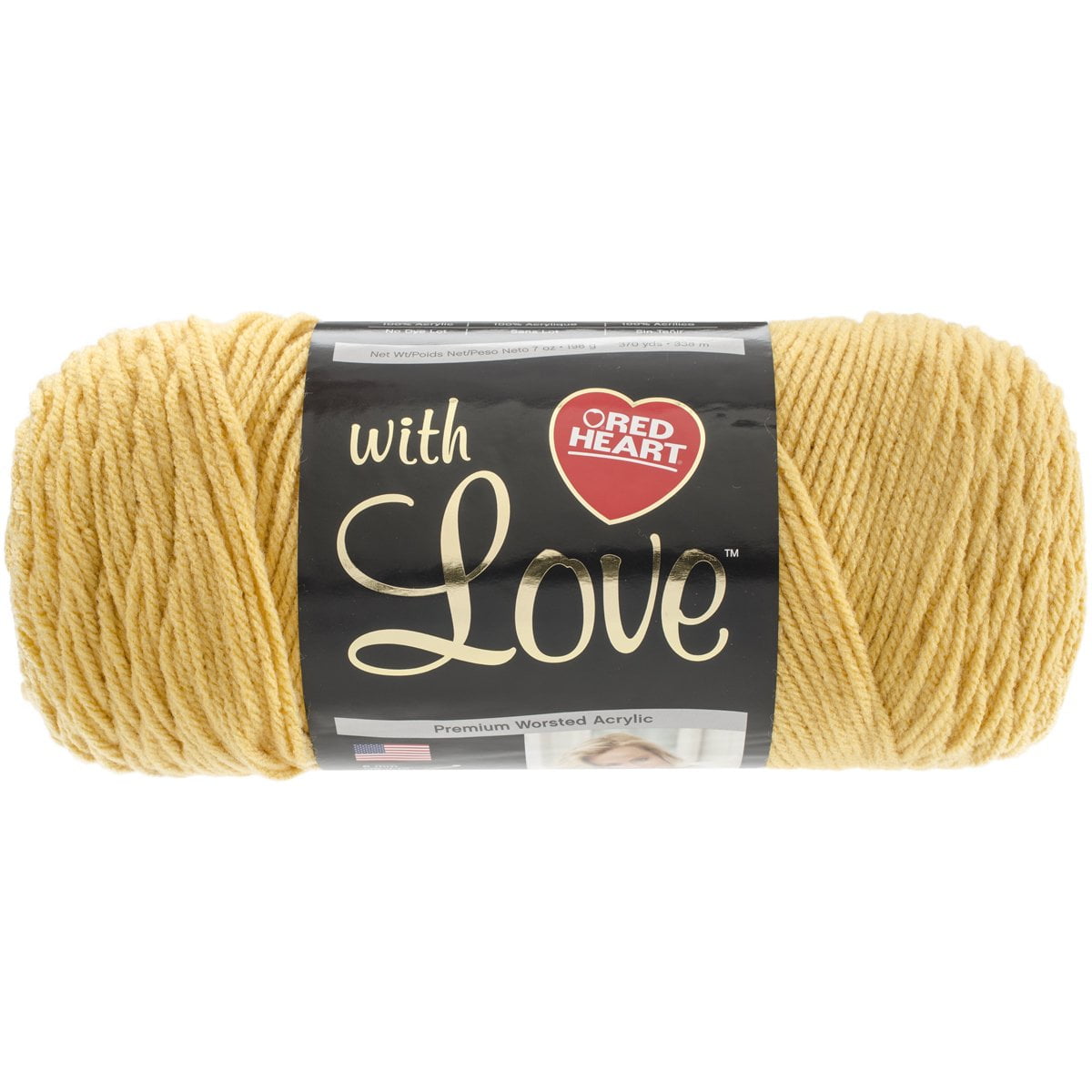 Red Heart With Love Yarn-boysenberry : Target
