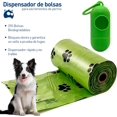 thumbnail image 2 of Bolsas Biodegradables para Excrementos de Perro Bluelander 255 Bolsas a Prueba de Fugas 17 Rollos con 15 Bolsas c/u, 2 of 5