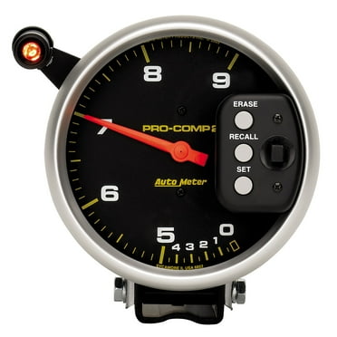 AutoMeter 6852 Pro-Comp Dual Range Tachometer