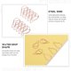 thumbnail image 5 of unbranded 10Ud Sujetapapeles Decorativos Metal Rosa Dorado Con De Para Oficina, 5 of 6