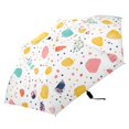 thumbnail image 3 of ALAZA Seashells UPF 50+ Compact Folding Umbrella for Rain Travel Umbrella Packable, 3 of 8