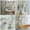 thumbnail image 4 of Printed Blackout Curtains 100X200Cm Linen Style Multicolor 2Pcs for Window Home Decor, 4 of 8