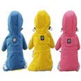 thumbnail image 2 of Chubasquero para perros, poncho impermeable para cuatro patas, ropa para mascotas de lluvia de peluche, impermeable para perros pequeños y medianos al por mayor, 2 of 6