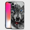 thumbnail image 1 of Funda para Apple iPhone 14 14 13 12 11 Pro Max Mini XS Max XR X 7 8 Plus 6 6S, carcasa, Lobo, perro, gato, pájaro, León, tigre, Animal Fivean unisex, 1 of 2