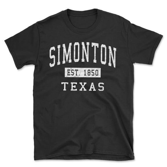 Simonton Texas Classic Established Men's Cotton T-Shirt