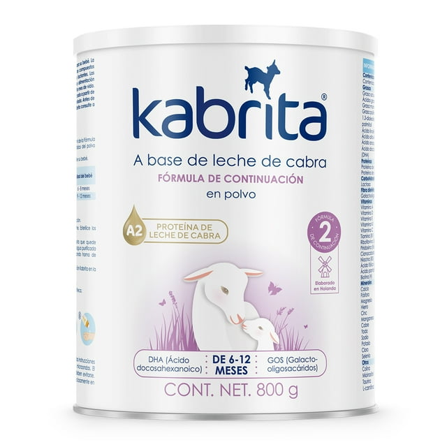 Fórmula para lactantes Kabrita etapa 2 de 6 a 12 meses 800 g
