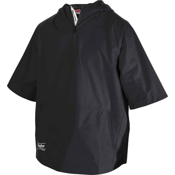 Rawlings Adult ColorSync Short Sleeve Jacket | Black | SML