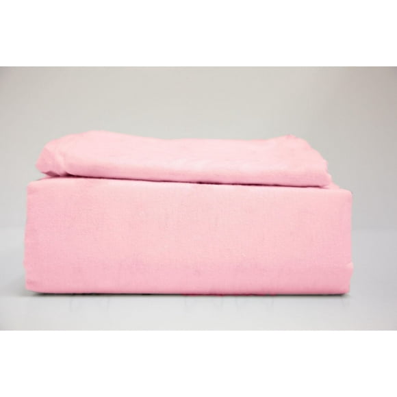 Johnson Home Solid Color Flannel Sheet Sets