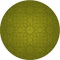 thumbnail image 1 of Ahgly Company Machine Washable Indoor Round Transitional Dark Golden Rod Brown Area Rugs, 5' Round, 1 of 7