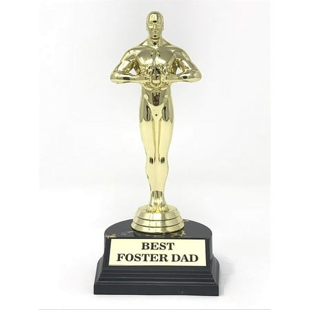 Aahs Engraving World's Best Award Trophy (Best Foster Dad (7 (World's Best Dad Trophy)