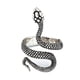 thumbnail image 4 of Qarigey Anillos geniales Anillo de moda para estudiantes Joyas para hombres Verano Plata / Serpiente Plata/Serpiente 10piezas, 4 of 6