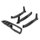 thumbnail image 3 of Cubierta decorativa embellecedora de manija de puerta interior estilo fibra de carbono compatible con X5 X6 E70 E71 2007-2013, 3 of 12
