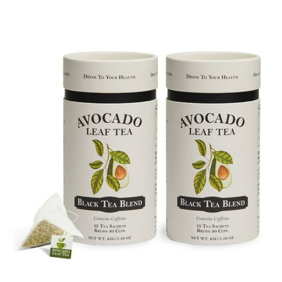 2 Pack Avocado Leaf Tea Black Tea Blend