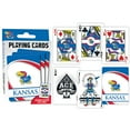 thumbnail image 4 of MasterPieces Officially Licensed NCAA Kansas Jayhawks Playing Cards - 54 Card Deck for Adults, 4 of 4
