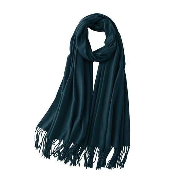 Lroveb Scarf for Women A Variety of Solid Color Imitation Scarf Womens Single Thick Warm Bib Shawl Gift Scarves