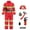 Red, variant on Hiijoy Fireman Children Role Playing Outfits School Toy Accessories Campus Set, Sizes 3-4T