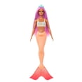 thumbnail image 6 of Barbie Mermaid Doll with Pink Fantasy Hair, Soft Orange Tail and Headband Accessory, 6 of 7