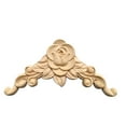 thumbnail image 6 of XIBUFE 2026 New Decorative Wood Molding 4 Pieces Wood Carved Corner Decorative Molding Wood Crafts Wood Carving Unpainted Decorative Rosette Molding for Decoration, 6 of 7