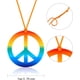 thumbnail image 4 of Conjunto de Disfraz Bombline Hippie 4 Piezas Tie Dye para Mujeres/Hombres, 4 of 6