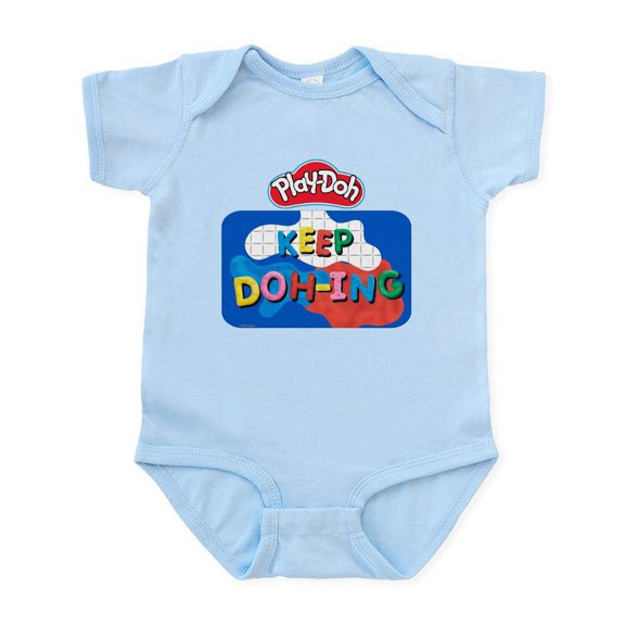 CafePress - Play Doh Keep Doh Ing Body Suit - Baby Light Bodysuit, Size Newborn - 24 Months