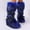 #046-Blue, variant on Taylonsss Women's Flat Heel Round Toe Lace-Up Winter Boots with Plush Lining for Warmth and Comfort Adjustable Fit for Fashionable Casual Wear