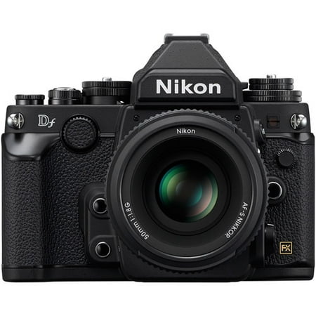 Nikon Black Df Digital SLR Camera with 16.2 Megapixels and 50mm Lens Included