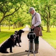 Yescom Medical Portable Folding Walking Stick with Seat Four Legged Travel Hiking Cane Chair Stool Eldely Care Aid