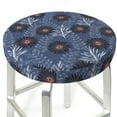 thumbnail image 3 of Honeii Sunflowers Bar Stool Covers – Perfect Fit for 12" to 14" Round Stools, Crease-Resistant, Stretchy, Washable & Dustproof Seat Slipcovers-12 inch, 3 of 7