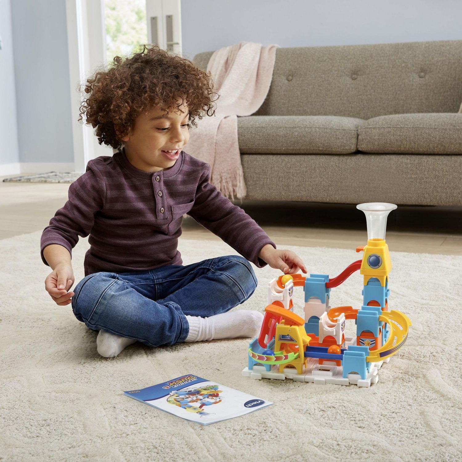 VTech® Marble Rush™ Discovery Starter Set™ Marble Run Building Set, 4+ Years