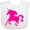 AA-White, variant on Inktastic Pink Unicorn Boys or Girls Baby Bib