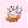 thumbnail image 4 of Inktastic Lets Shell-a-Brate- Cute Hermit Crab Boys or Girls Toddler T-Shirt, 4 of 5