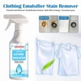 thumbnail image 5 of 300ML Clothing Stain Remover Spray, Laundry Emulsifier Cleaner for Clothes, Multi-Purpose Fabric Stain Cleaner, Powerful Pre-Wash Spot Treatment Spray for Household Laundry, 5 of 5