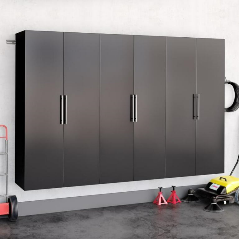 Prepac Black HangUps 108 Storage Cabinet Set E - 3PC