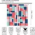 thumbnail image 2 of Focusbrite Kids Building Blocks Toy Curtains, Color Constructor Blocks Abstract Contour Colorful Plastic Brick Geometric Print Pattern Window Drapes for Playroom Set 2 Panels,42x54 Inches, Style-2, 2 of 8