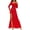 Red, variant on fartey Women Sparkle Glitter Sequins Dresses Side Split Hem Sundress Slim Fit Long Sleeve V Neck Long Dress Sparkly Sequined Gown Evening Party Dresses