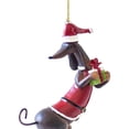 thumbnail image 2 of Adorno de árbol de perro acrílico navideño divertido con cuerda para decoración de fiesta en casa, 2 of 5