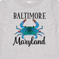 thumbnail image 4 of Inktastic Baltimore Maryland Vacation Blue Crab Boys or Girls Baby T-Shirt, 4 of 5