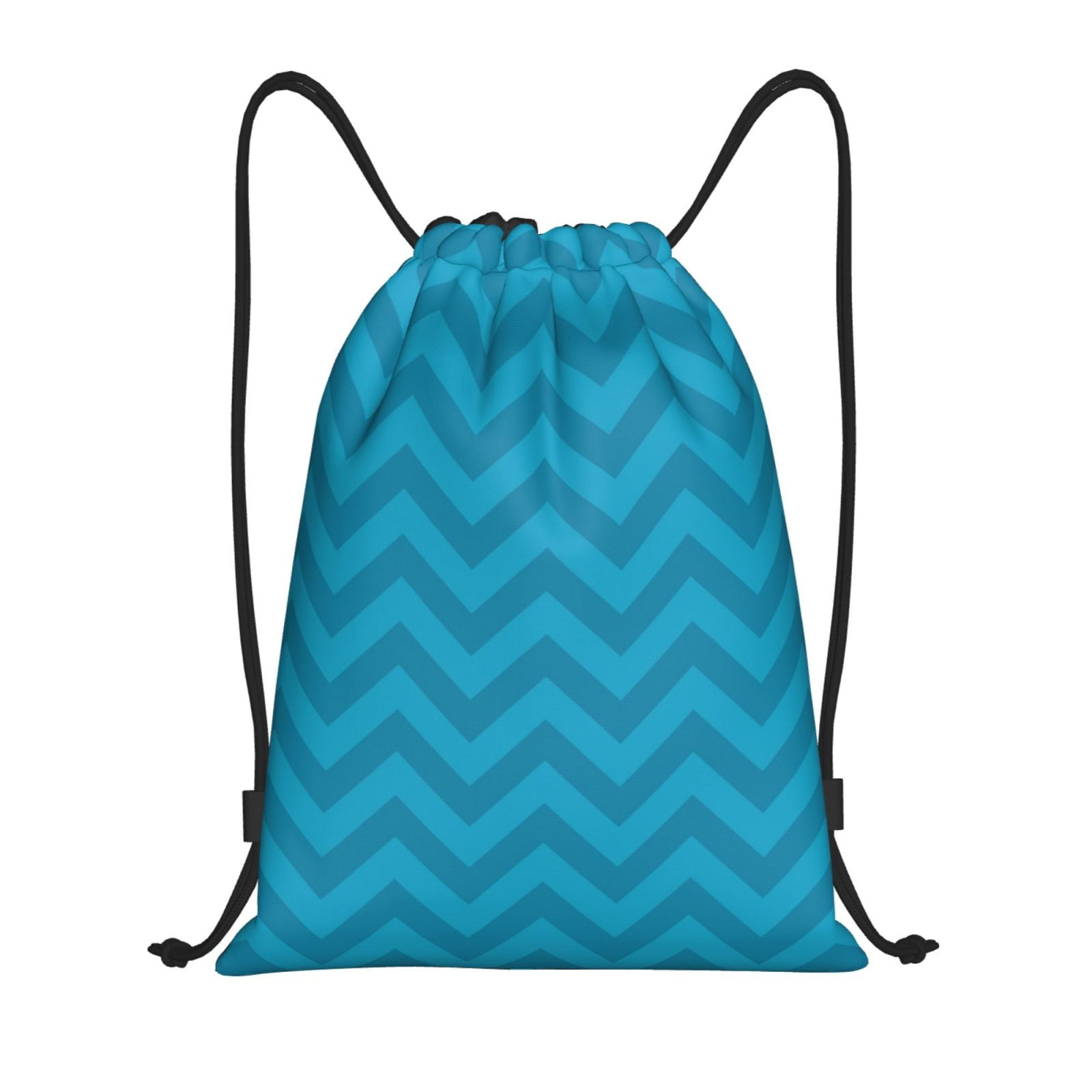 Drawstring Backpack, Men Ladies Waterproof Sports Backpack Gym BagBlue