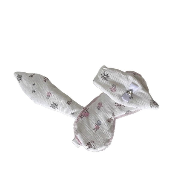Soft Rabbits Ear Sleep Mask For Traveler Shifts Workers Adjustable Light Blocking Eye Cover Comfortable Blindfold